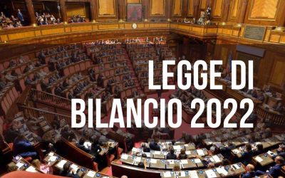 LEGGE DI BILANCIO 2022 NOVITA’ FISCO